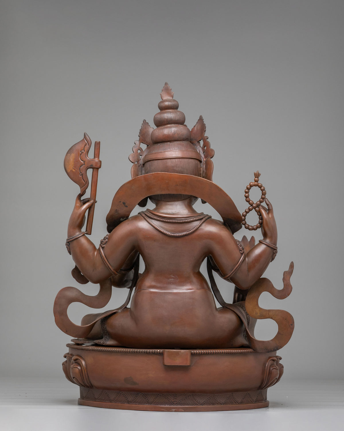 Handcrafted Altar Ganesh Sculpture | Traditional Spiritual Artwork