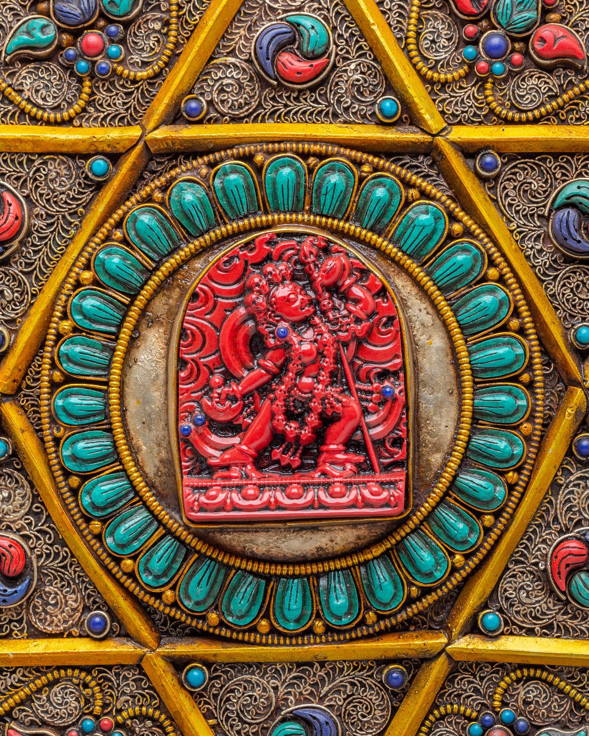 Vajrayogini Buddhist Mandala Wall Decor | Spiritual Altar Decor