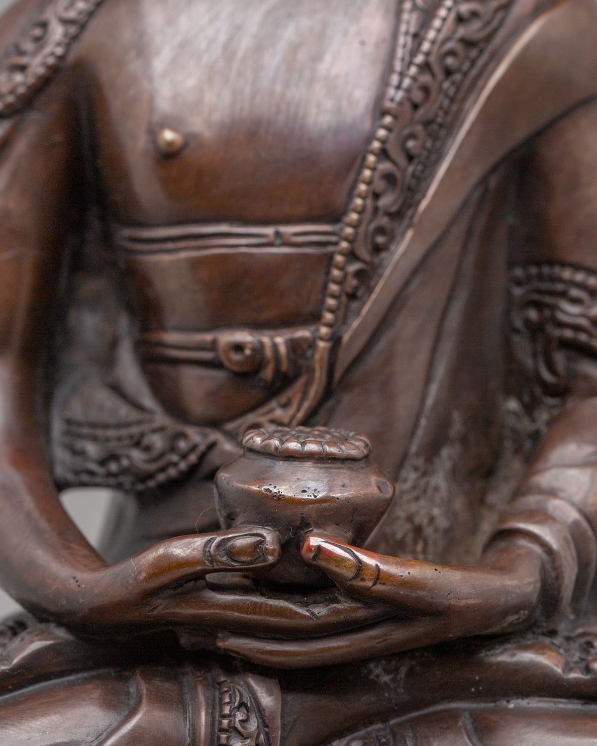 Handmade Altar Amitabha Buddha Statue | Himalayan Artwork