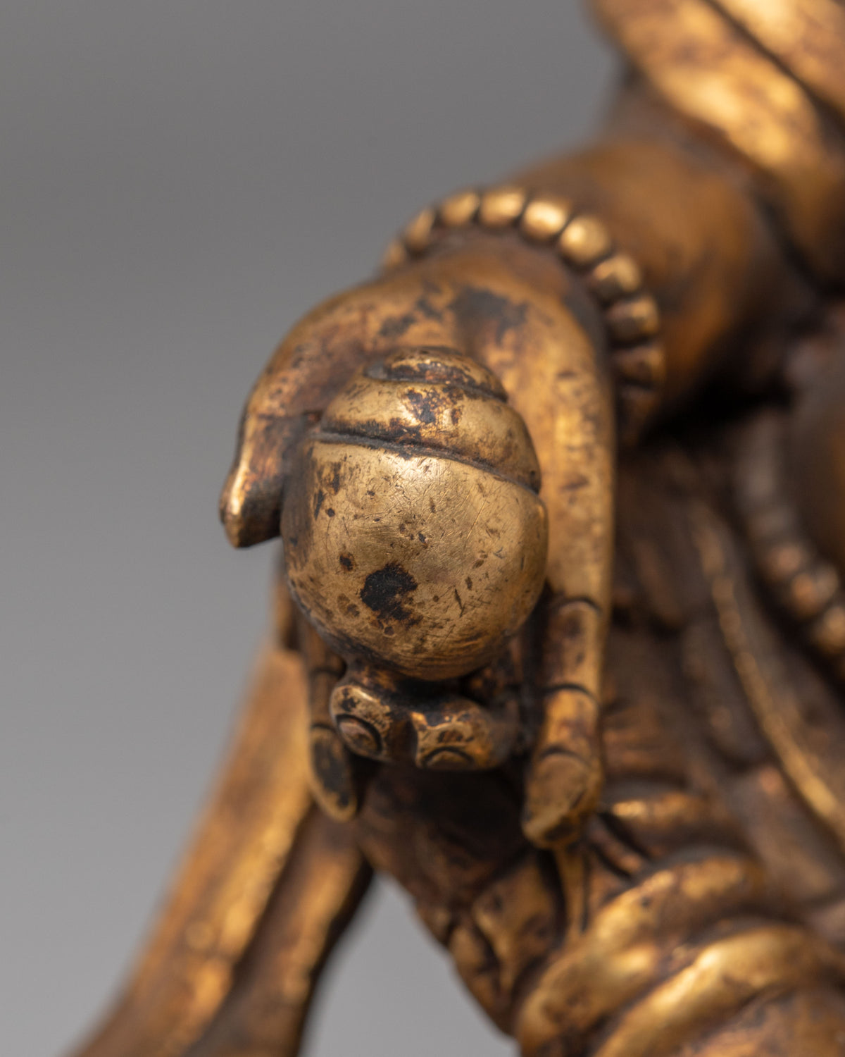 Tibetan Dzambhala Wealth God Statue | Abundance & Prosperity Decor