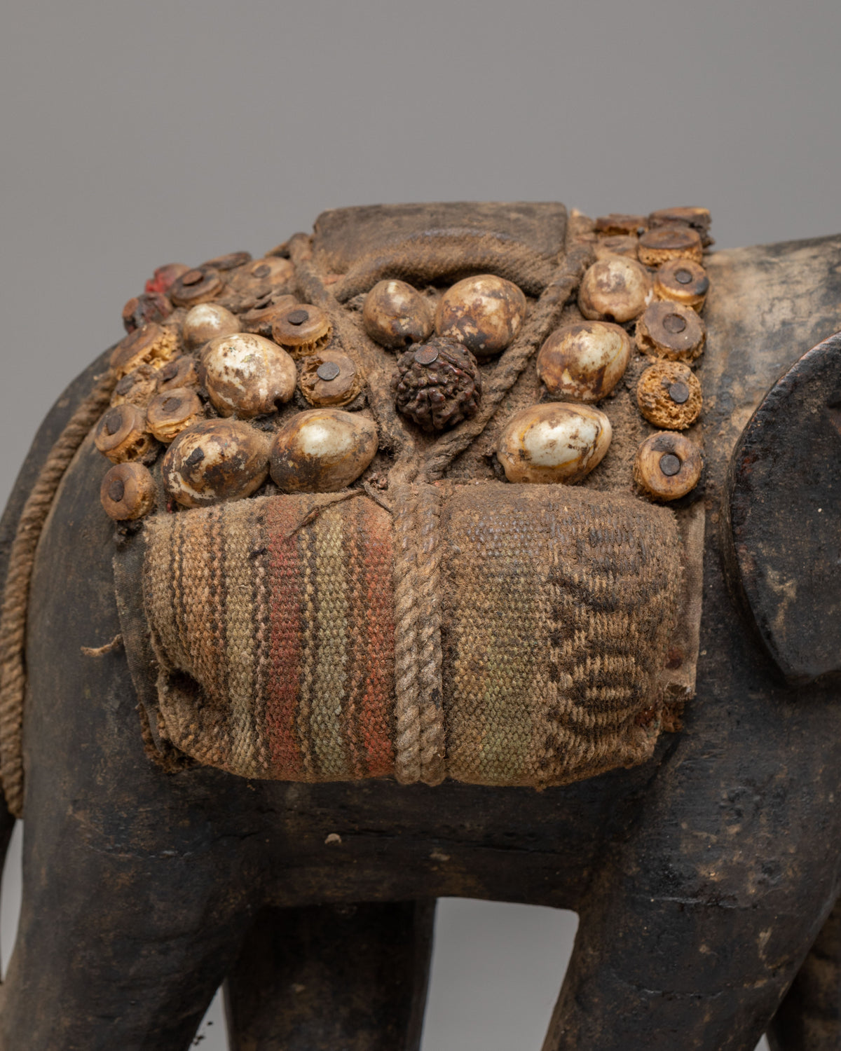 Elephant Wood Carving Statue | Perfect for Home Decor
