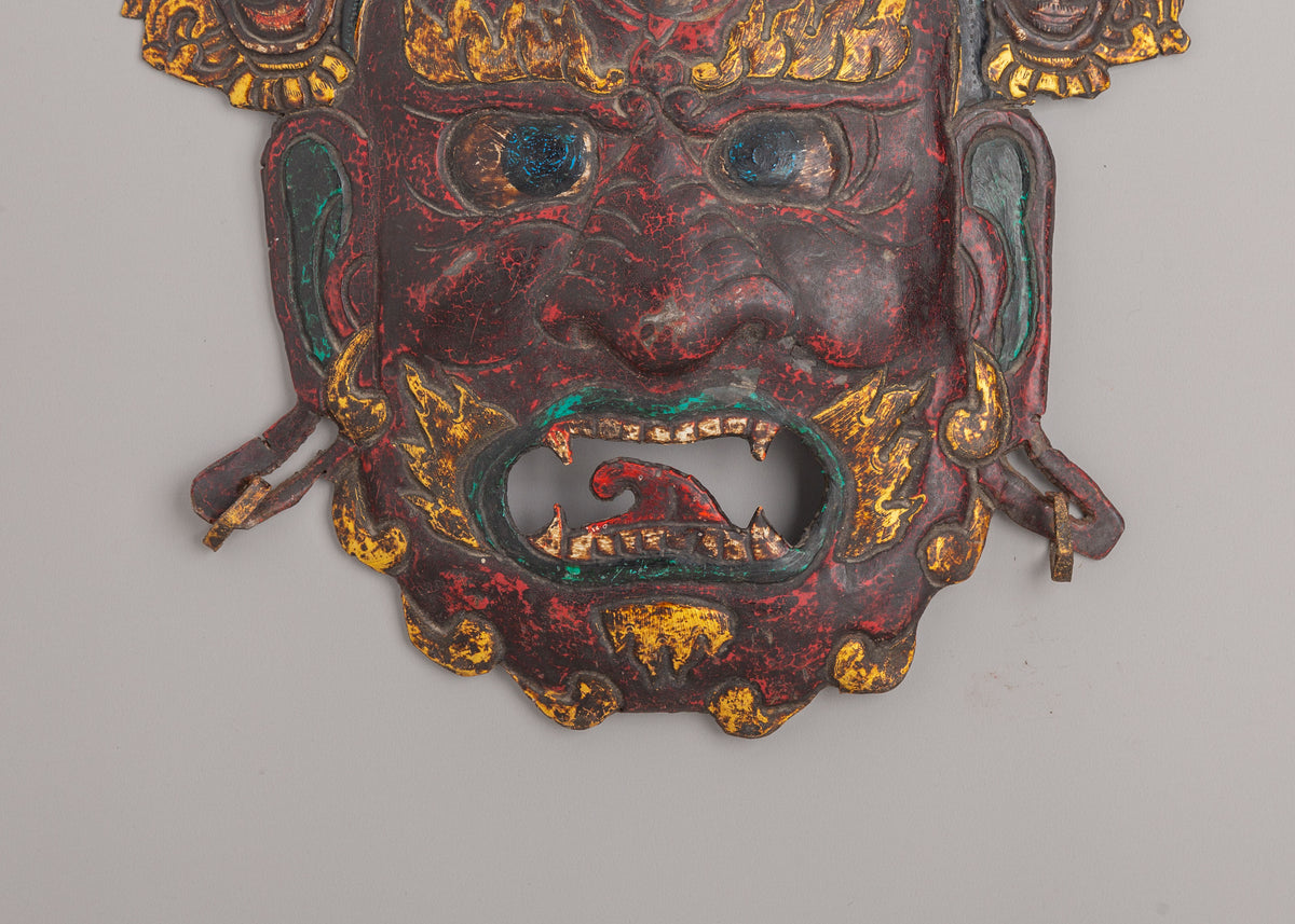 Sacred Bhairav Wall Hanging | Bhairava Artwork for Home Decor