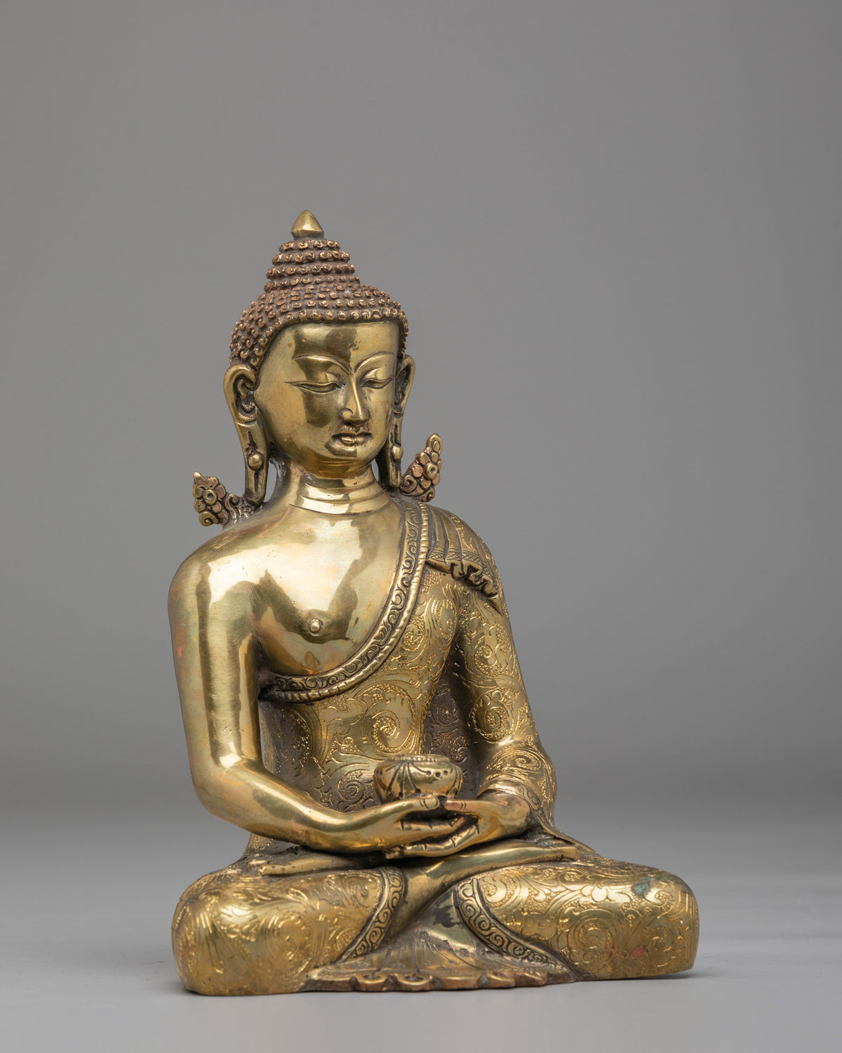 Pure Land Amitabha Buddha Shrine Statue | Spiritual Home Decor
