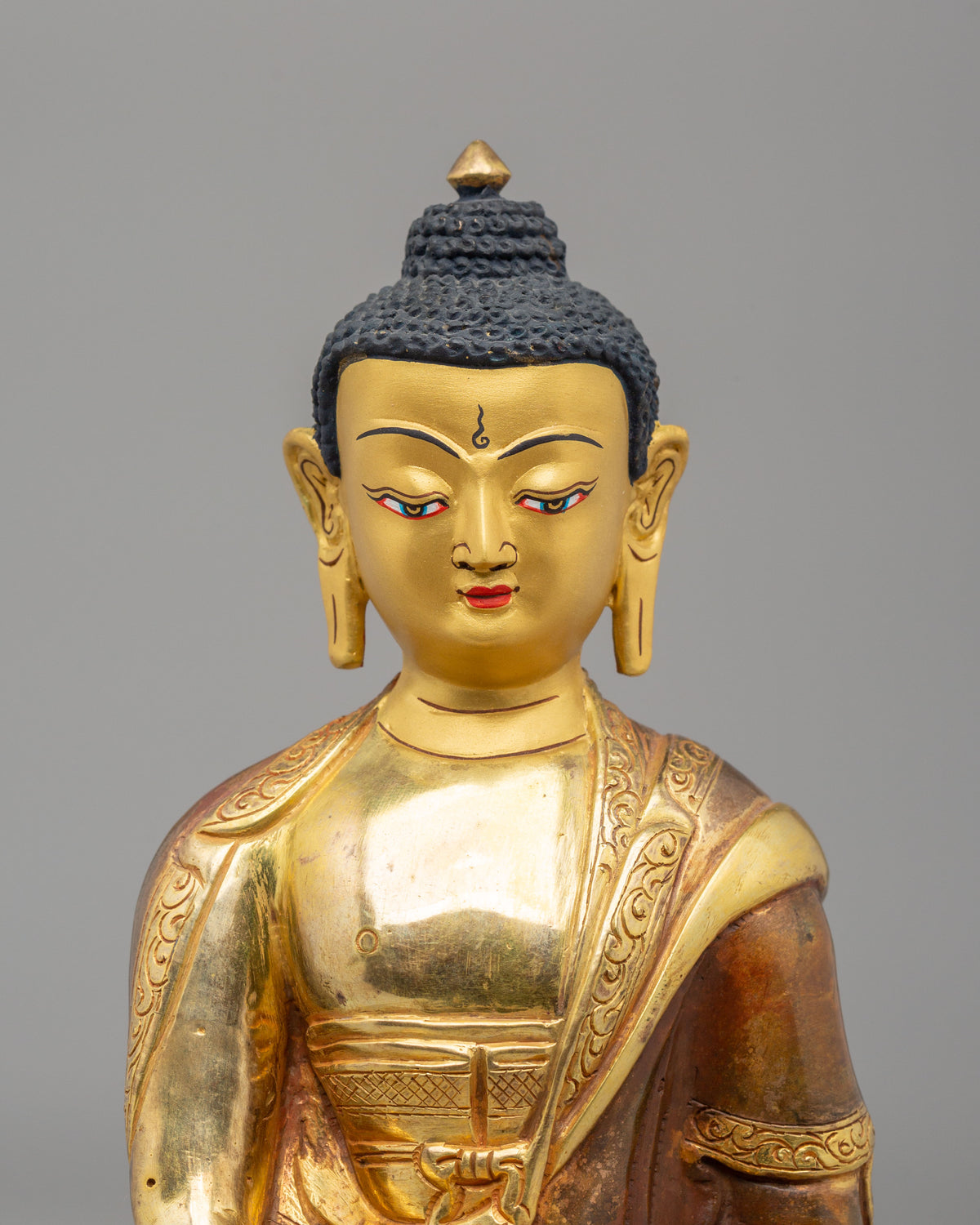 Handmade Amitabha Buddha Sculpture | Tibetan Art for Meditation
