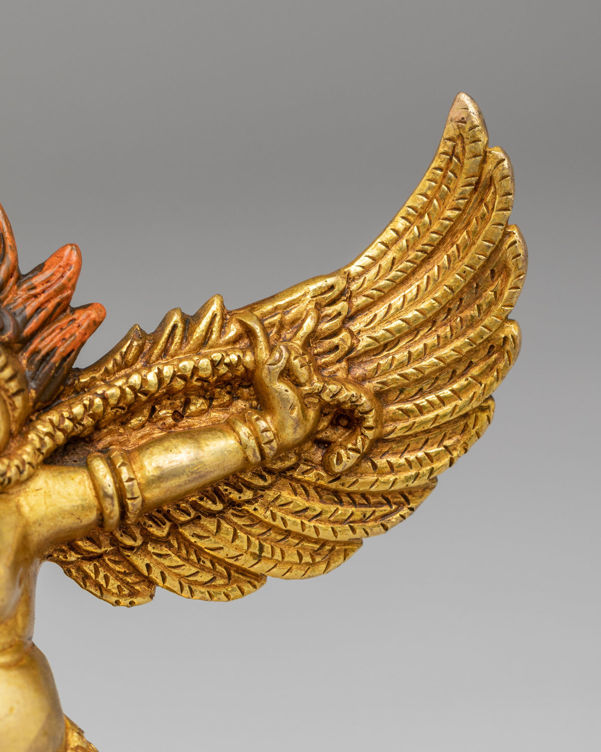 Buddhist Shrine Garuda Statue | Decorative Spiritual Protector