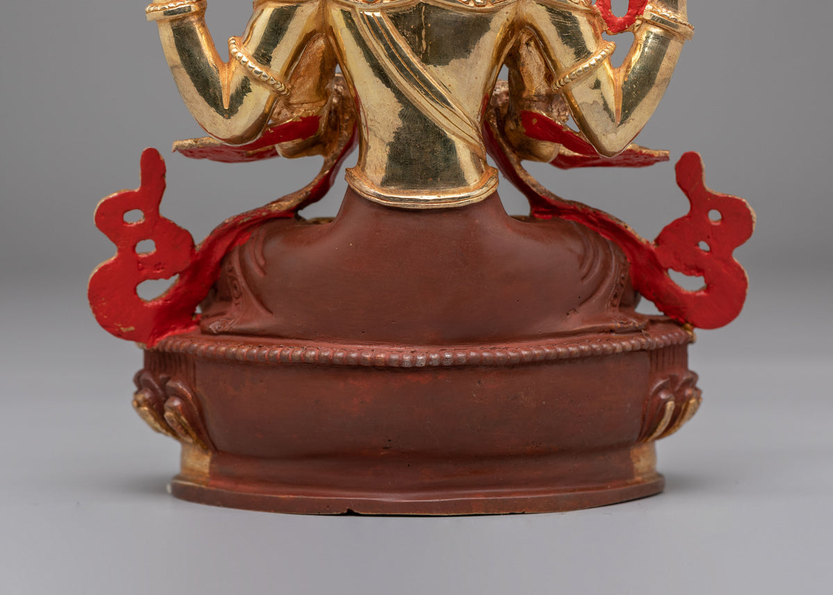 Traditional Chenrezig Compassion Sculpture | Bodhisattva of Compassion Statue