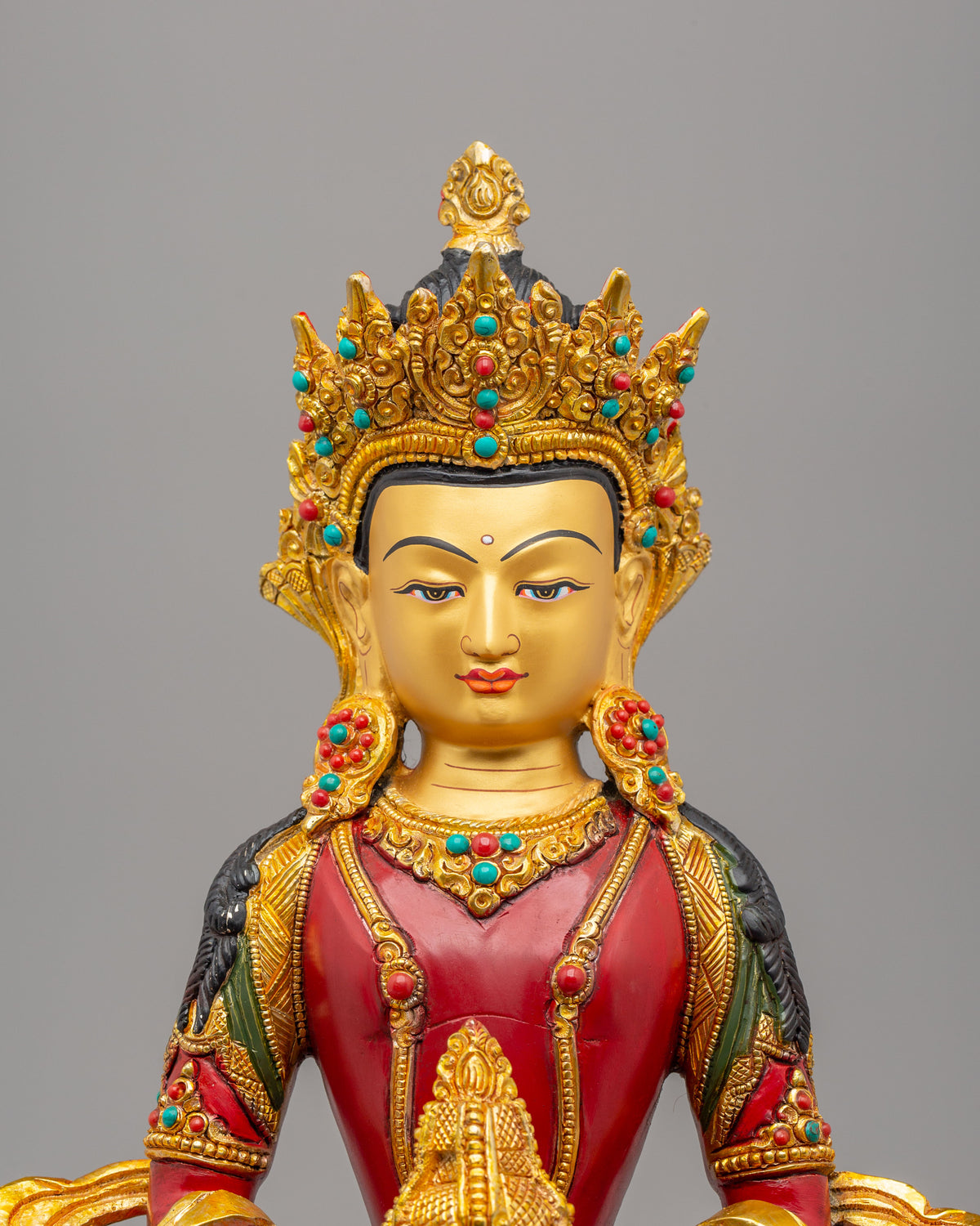 Amitayus Buddhist Longevity Statue | Symbol of Long Life and Spiritual Blessings