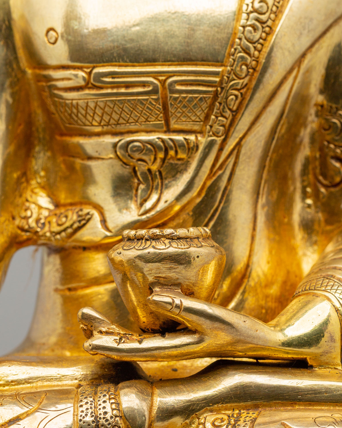 Historical Gautama Buddha Statue | Himalayan Artwork for Spiritual Practice
