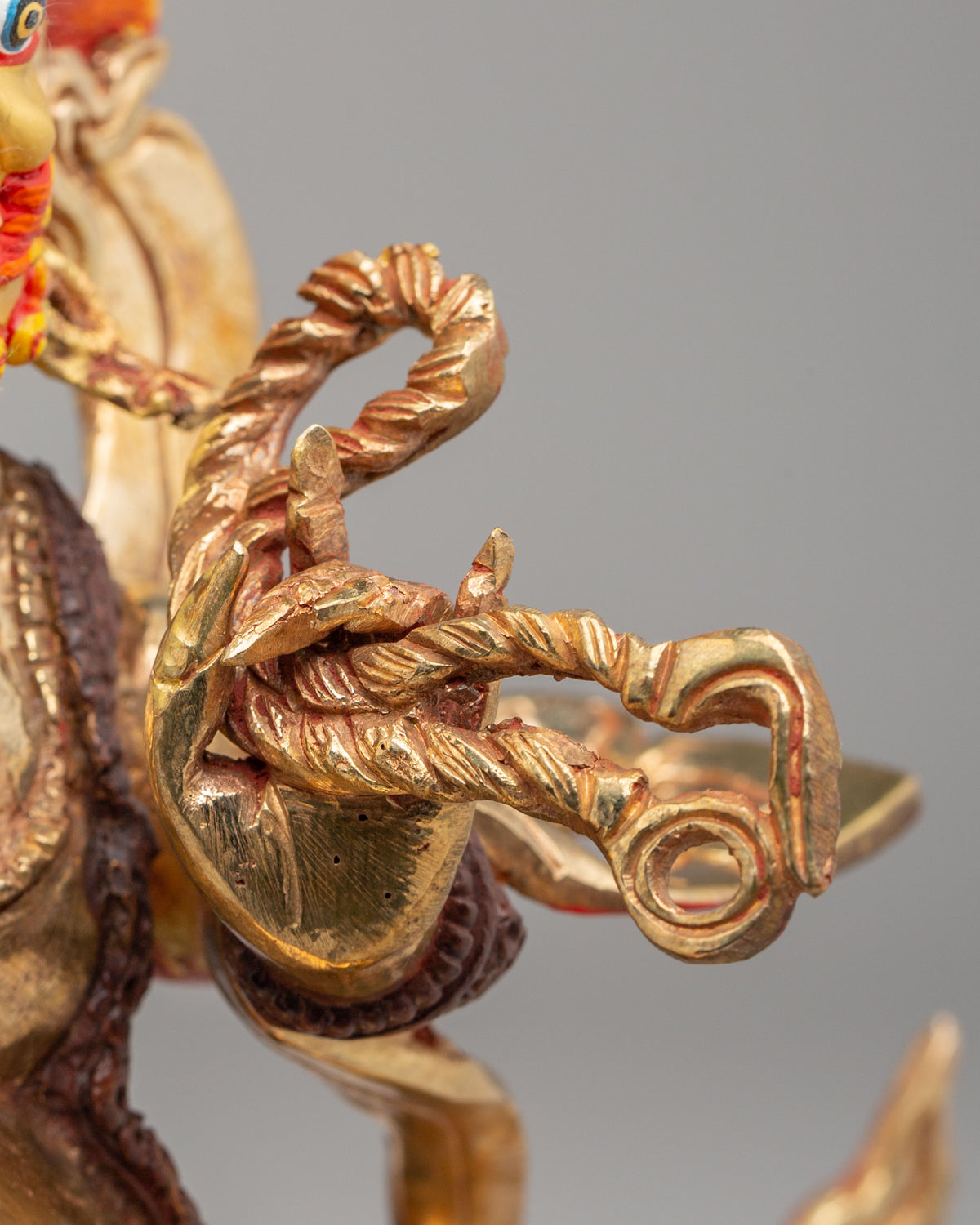 Vajrapani Buddhist Protector Sculpture | Symbol of Power and Protection