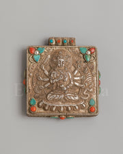 Vajrasattva Tibetan Ghau Box Locket 