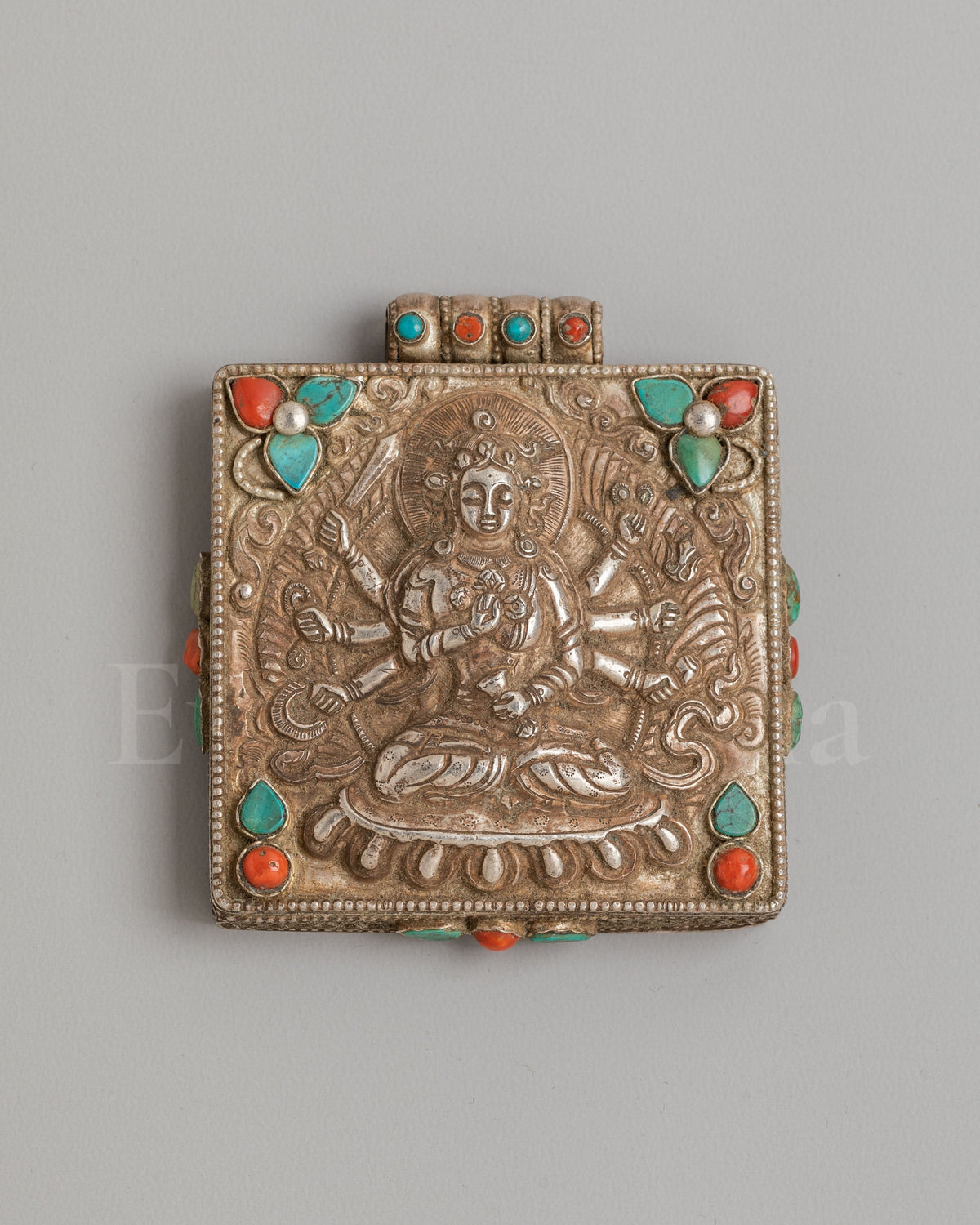 Vajrasattva Tibetan Ghau Box Locket 