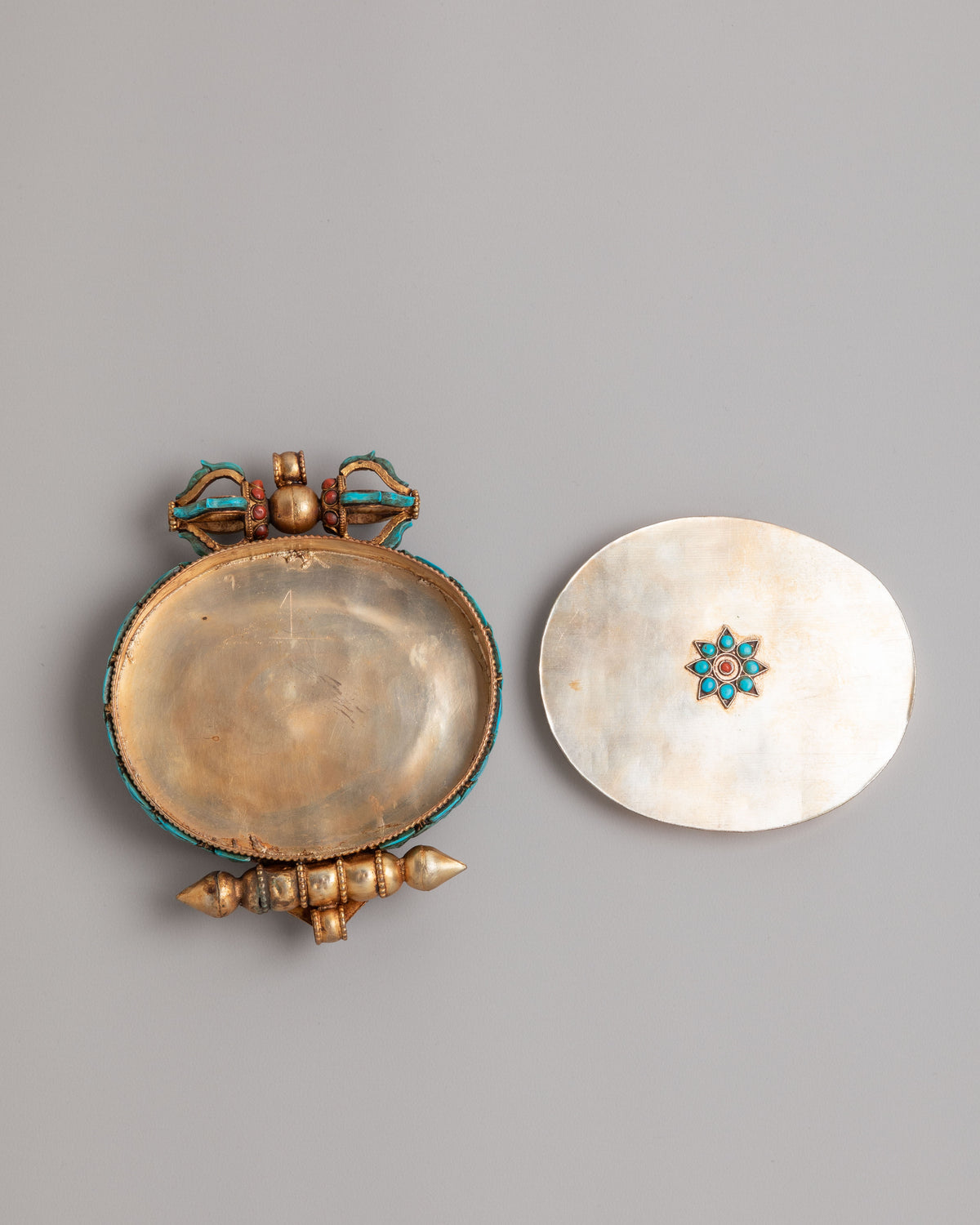 Vajrayana Buddhist Ghau Locket | Symbolic Amulet for Spiritual Protection