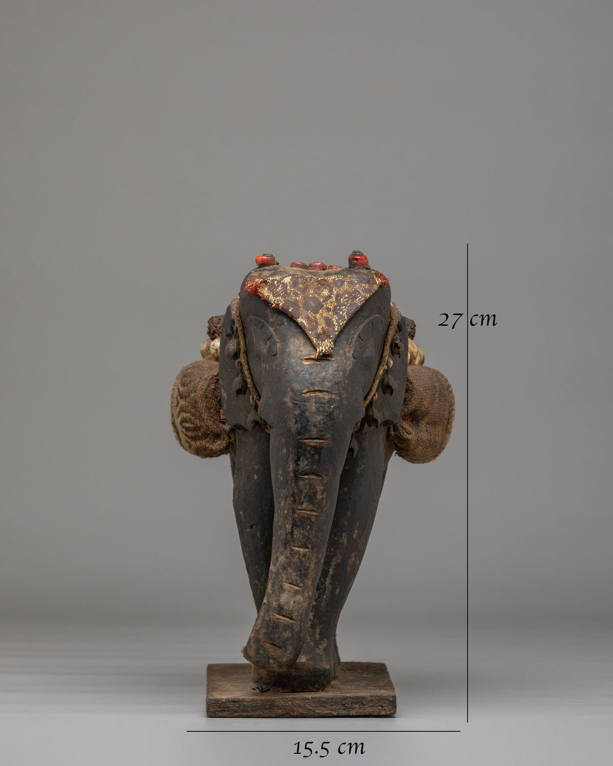 Elephant Wood Carving Statue | Perfect for Home Decor