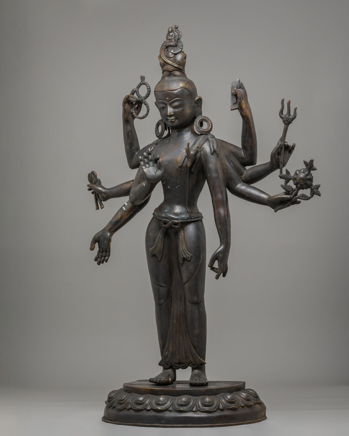 Sacred Bodhisattva Lokeshwor Statue | Exclusive Tibetan Spiritual Art