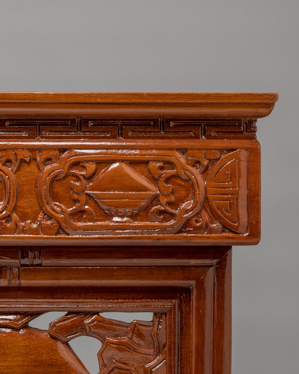 Traditional Tibetan Furniture Piece | Handcrafted Wooden Decorative Table