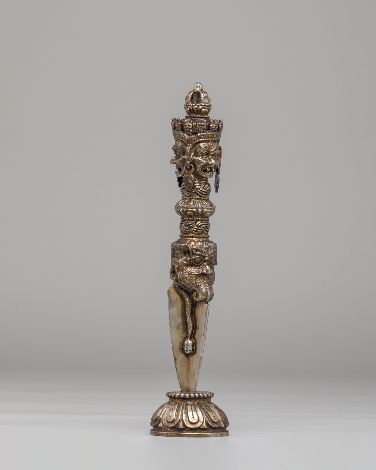 Buddhist Ceremonial Phurba | Handcrafted Ritual Dagger for Protection
