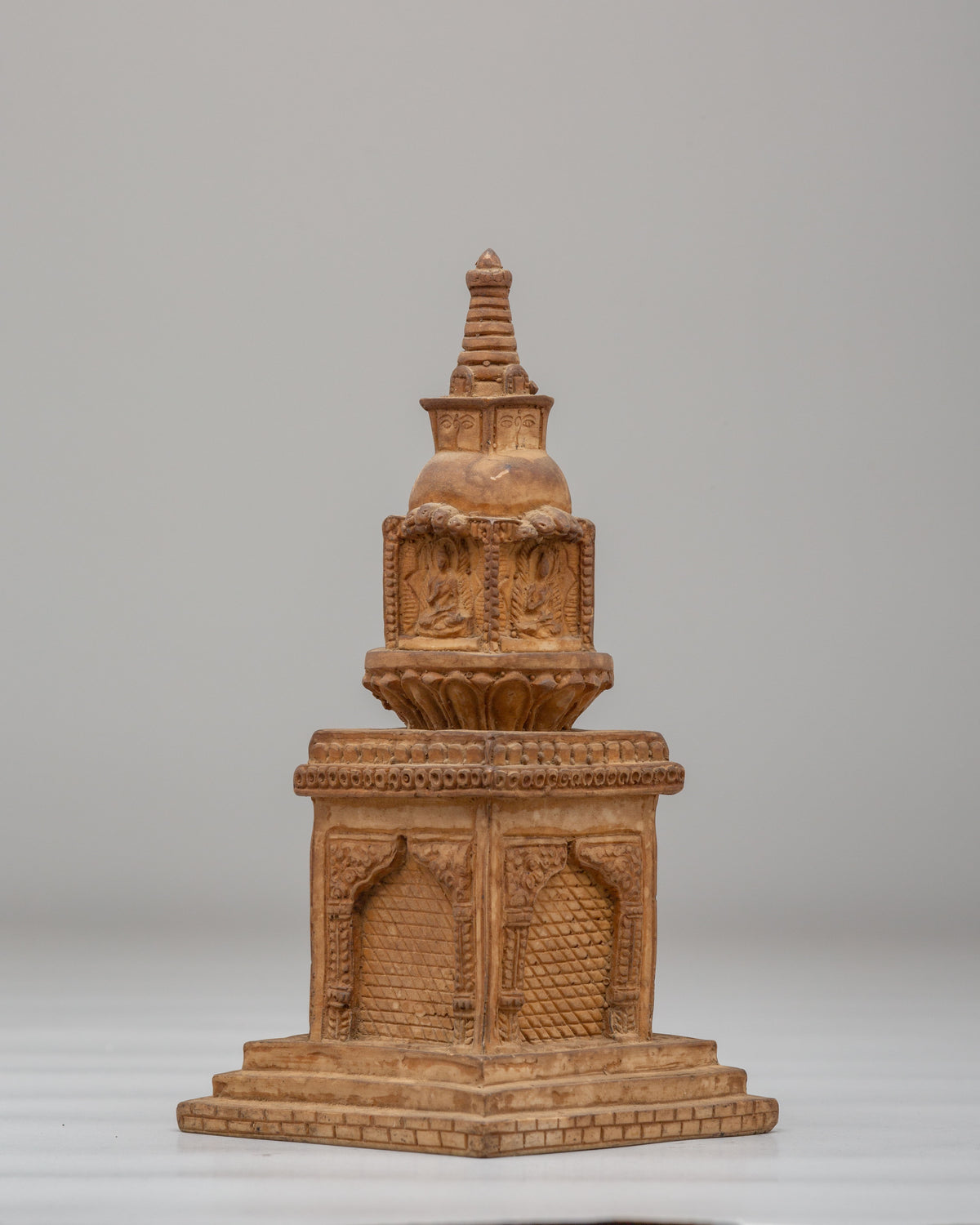 Sacred Buddhist Meditation Stupa | Symbol of Enlightenment