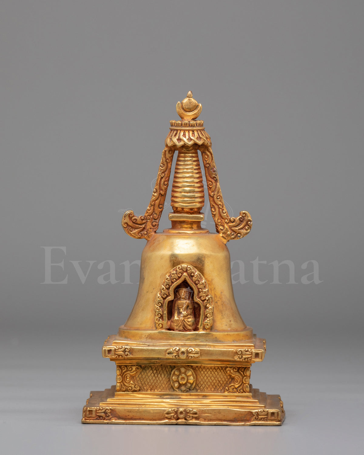 Gold Plated Altar Stupa