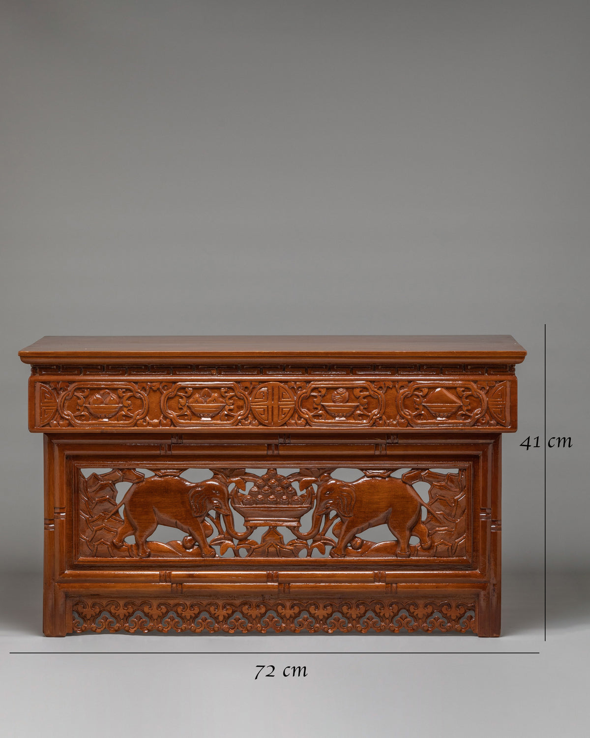 Traditional Tibetan Furniture Piece | Handcrafted Wooden Decorative Table