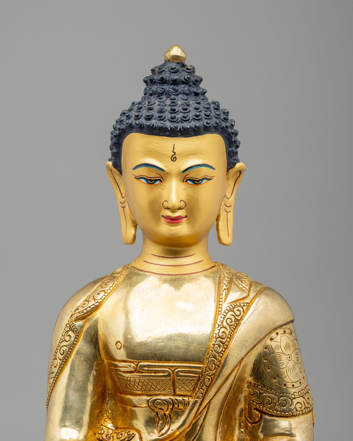 Historical Gautama Buddha Statue | Himalayan Artwork for Spiritual Practice