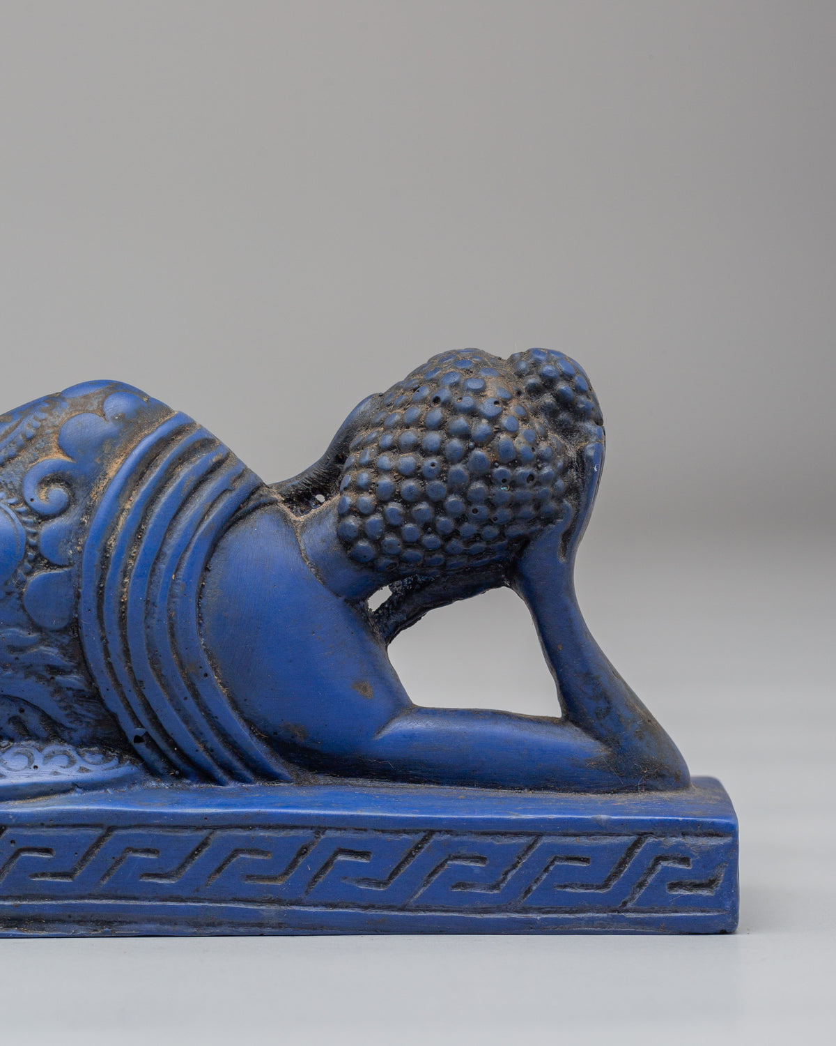 Handcrafted Reclining Buddha Statue | Himalayan Shrine and Meditation Art