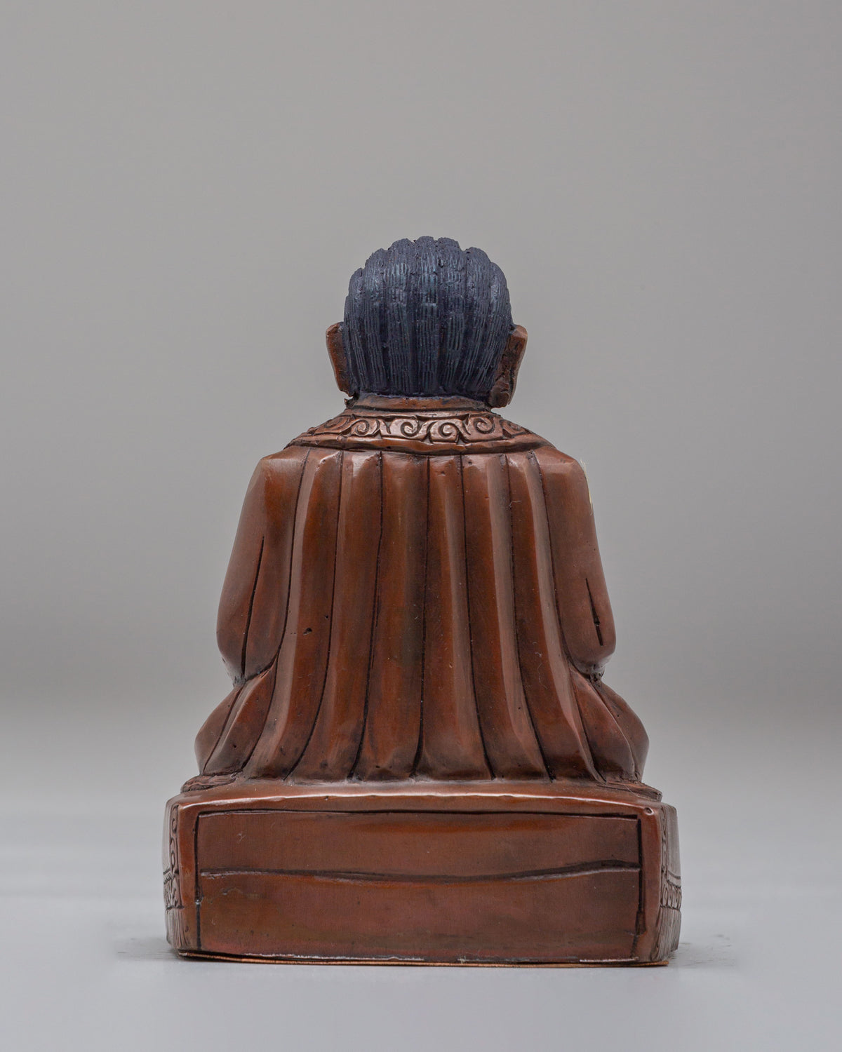 Buddhist Master Gampopa Sculpture | Handmade Tibetan Artwork