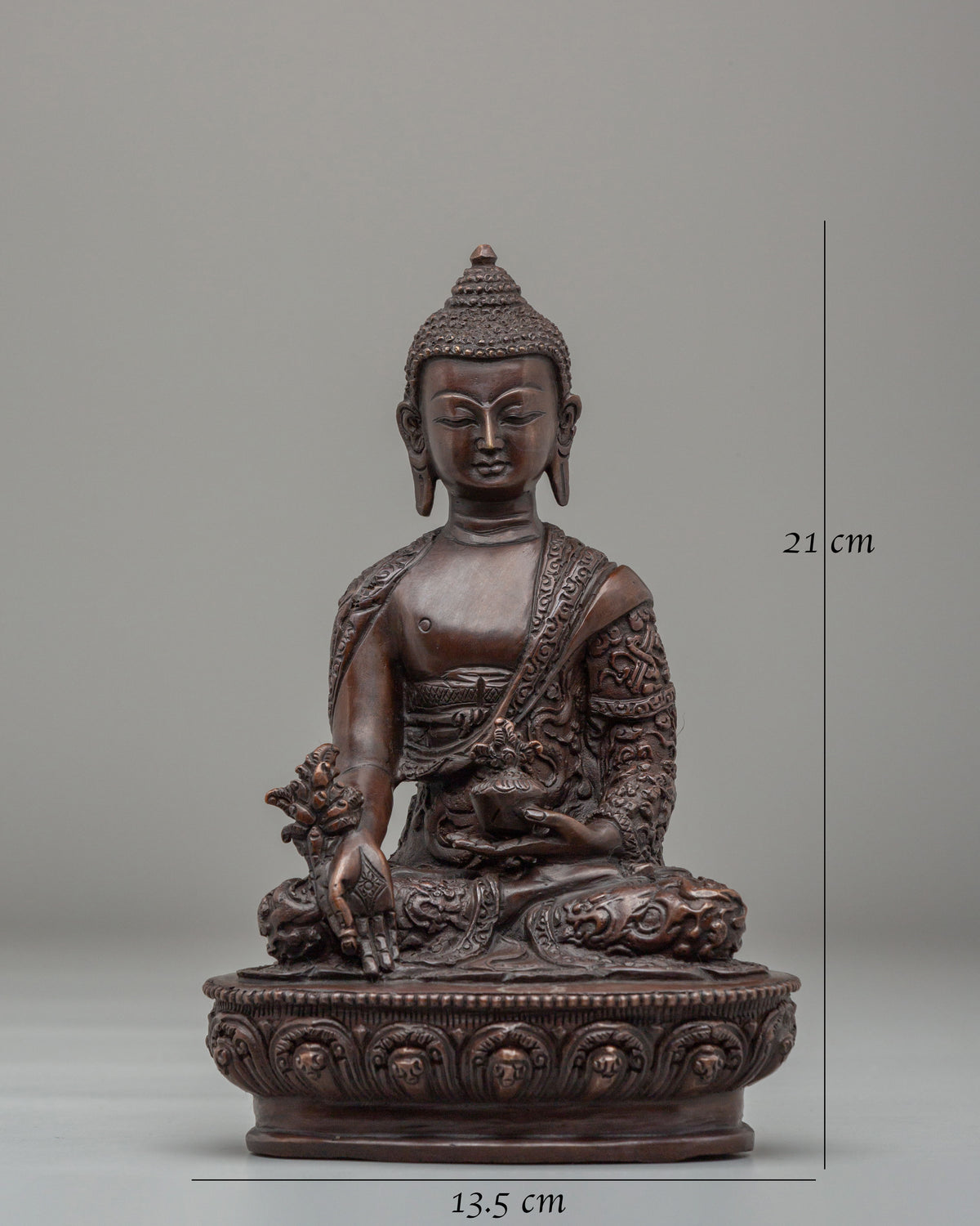 Medicine Buddha Home Shrine Statue | Spiritual Decorative Artwork