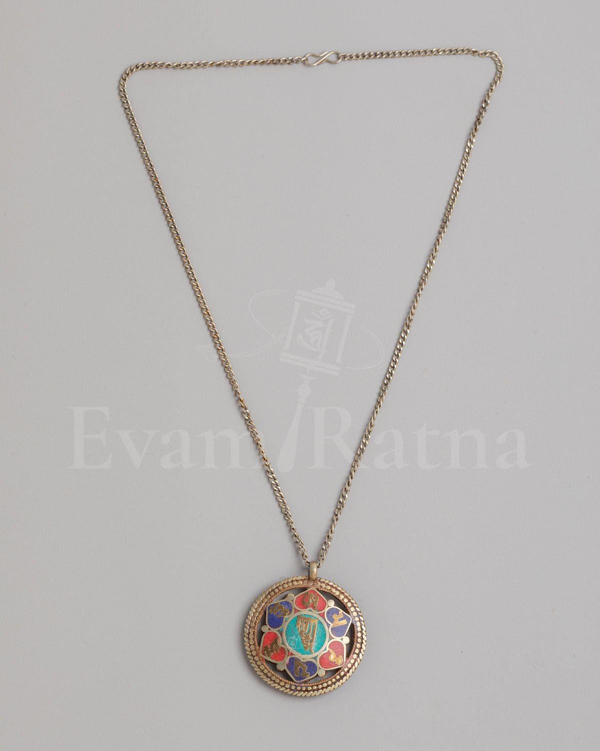 Handmade Buddhist Mantra Locket 