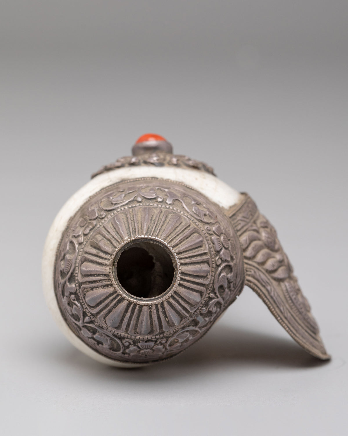 Sacred Conch Shell for Buddhist Altar | Spiritual Decor for Meditation