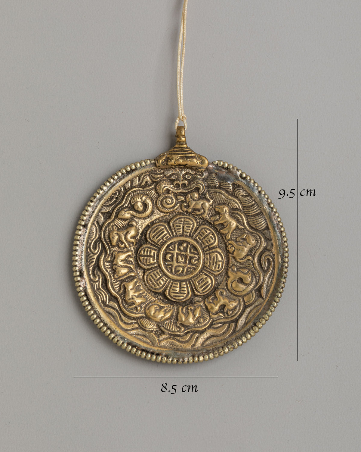 Sacred Wheel Of Life Wall Hanging | Spiritual Meditation Decor