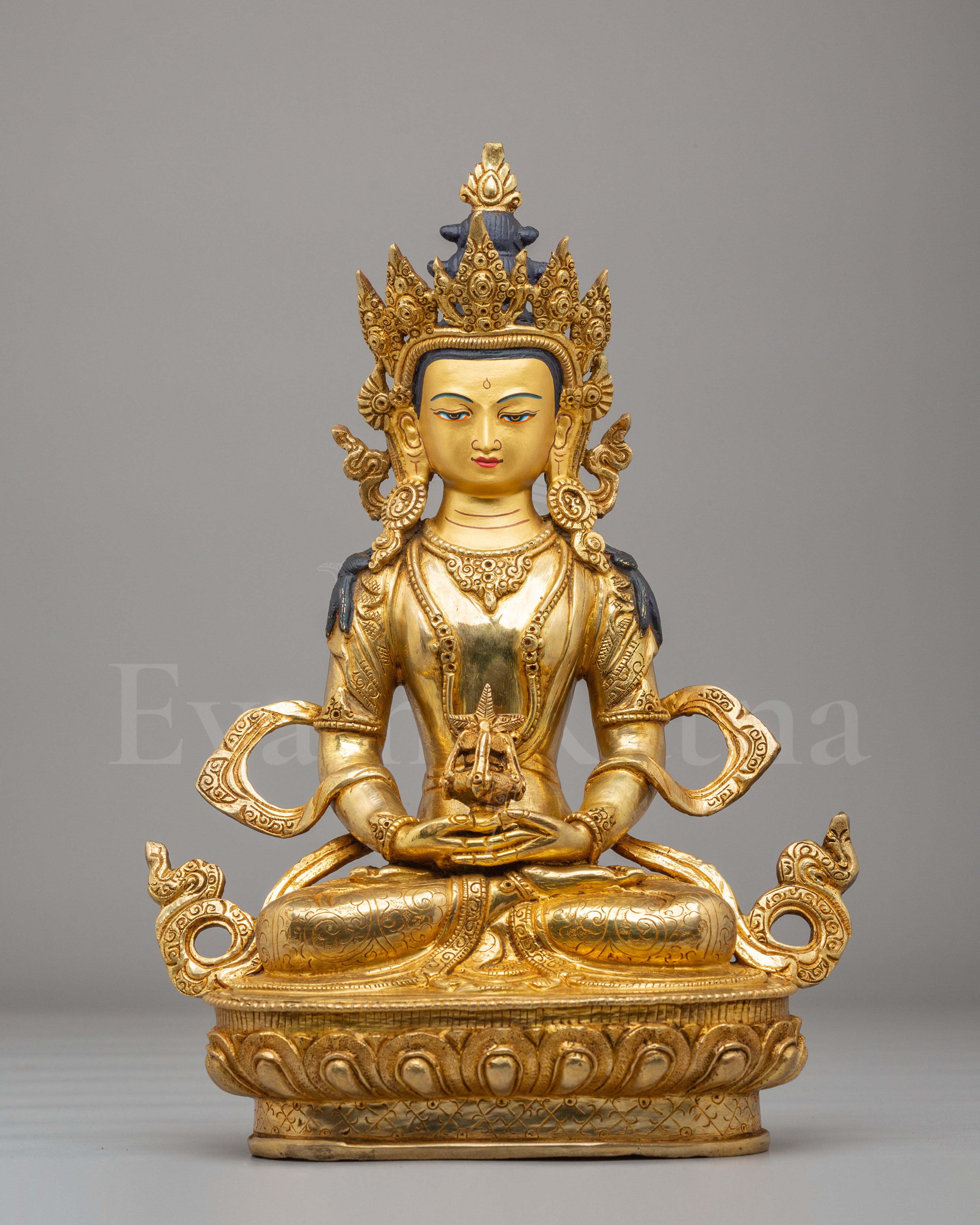 Sacred Amitayus Buddhist Sculpture 