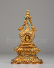 Tibetan Buddhist Namgyal Chorten Stupa | Stupa for Meditation