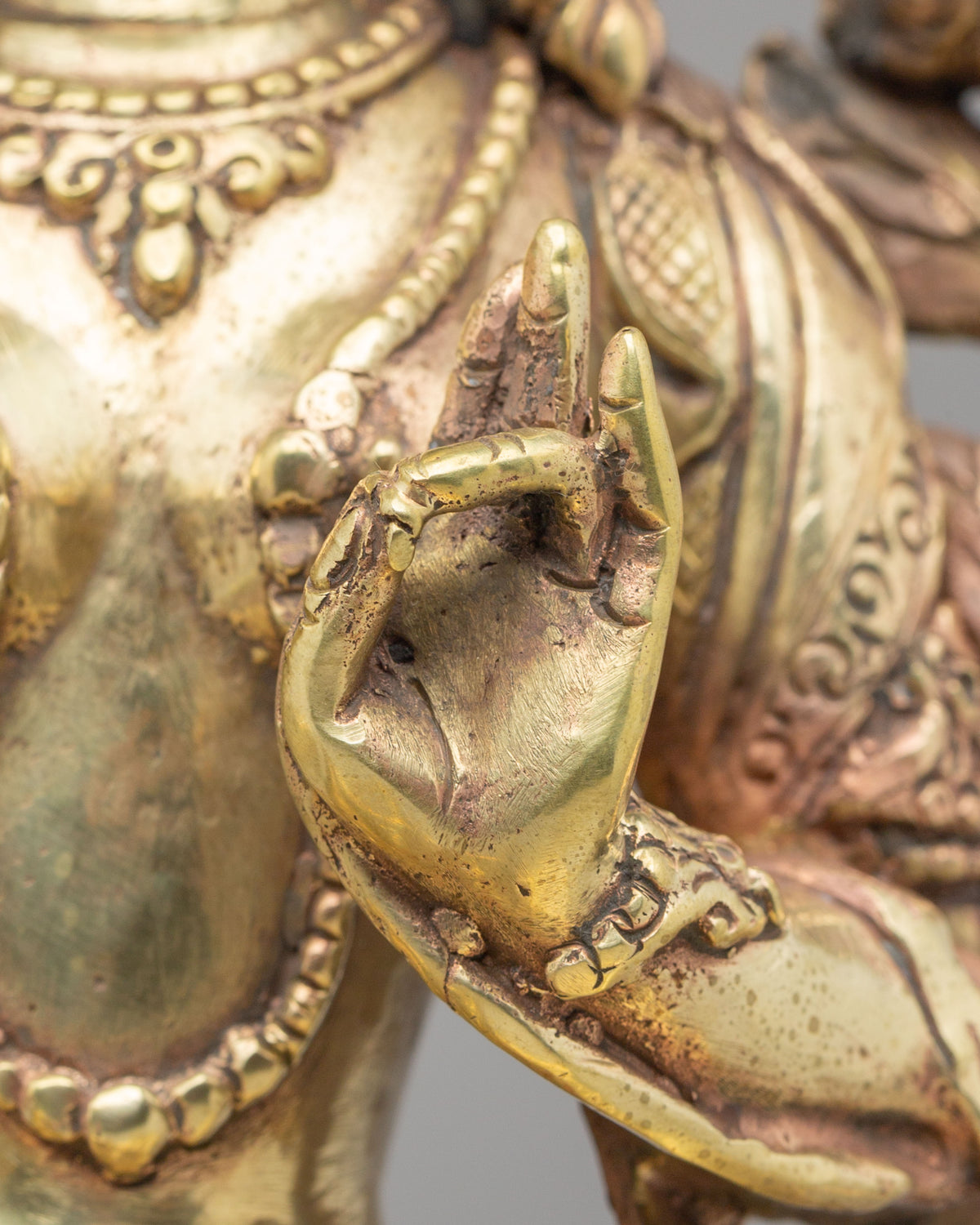 Green Tara Sacred Buddhist Statue | Divine Goddess of Compassion