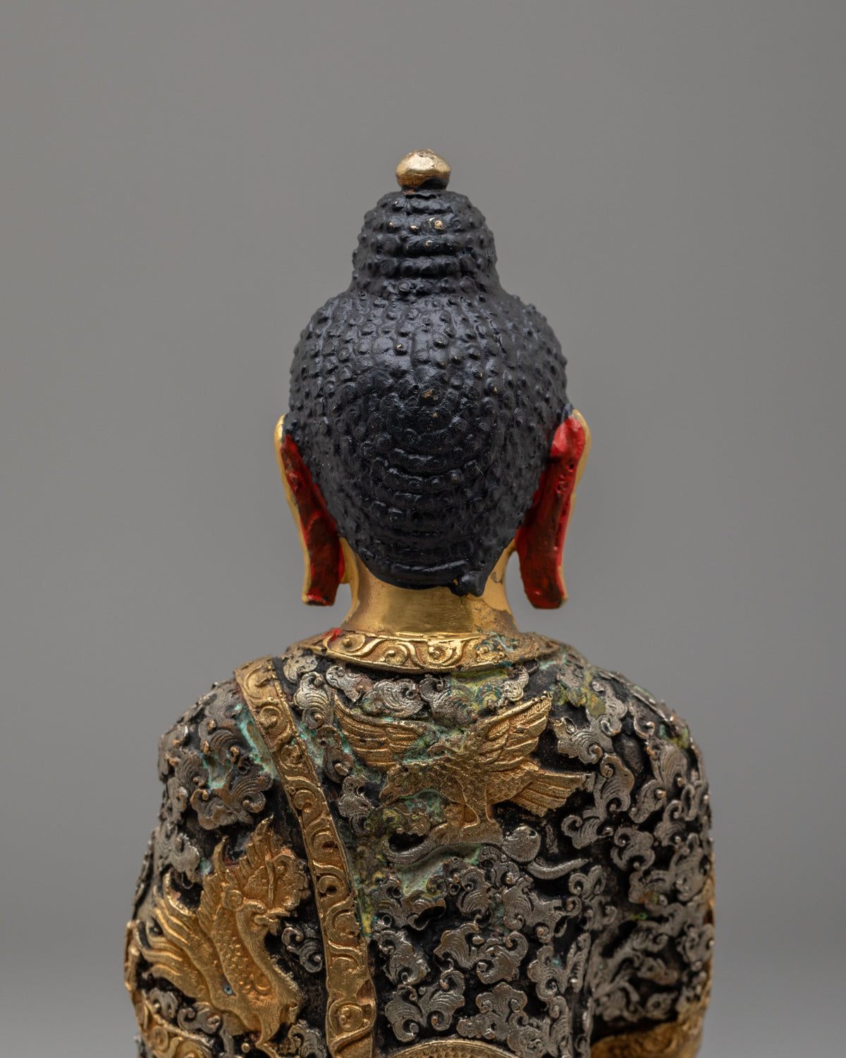 Traditional Tibetan Amitabha Sculpture | Symbol of Infinite Light