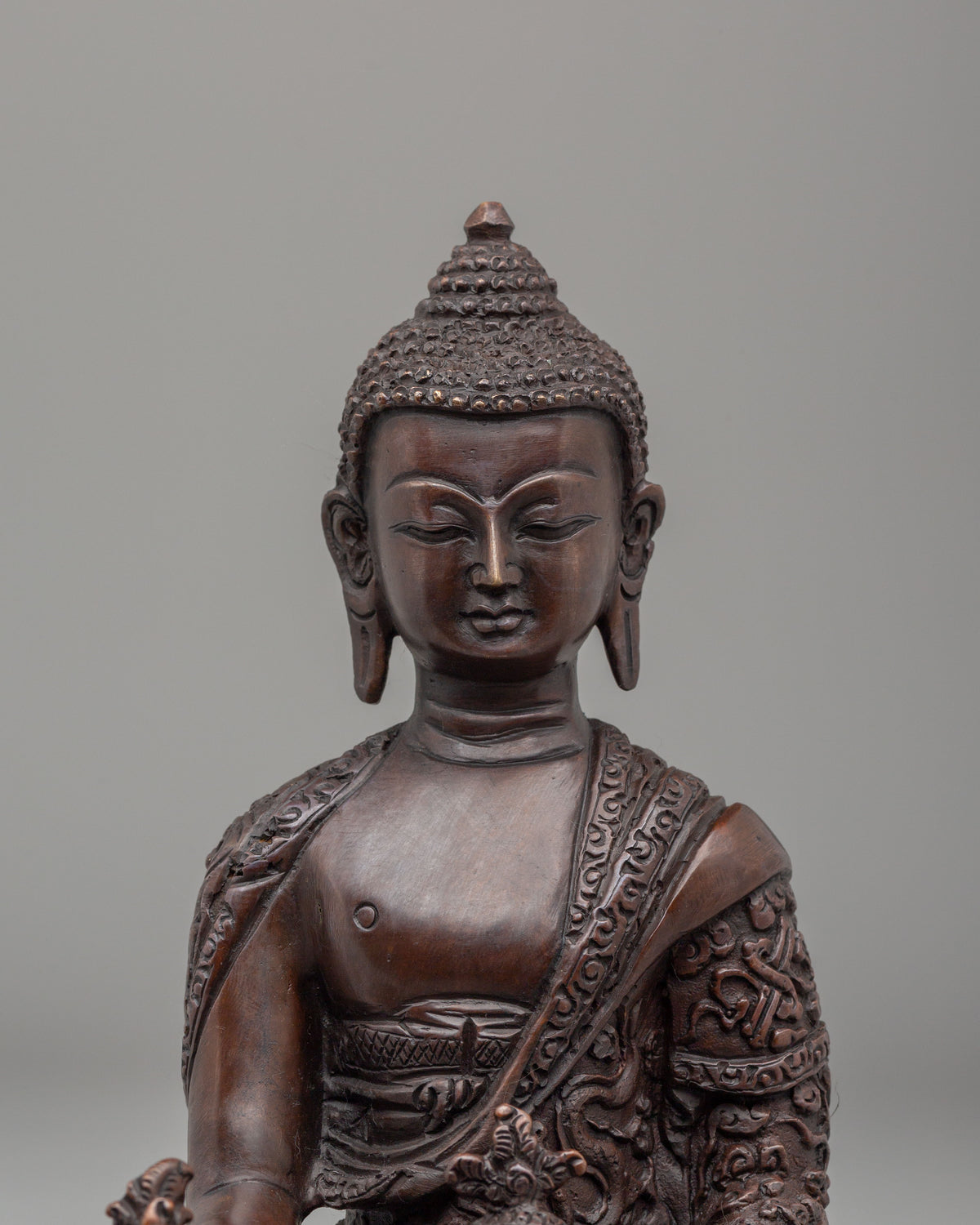 Medicine Buddha Home Shrine Statue | Spiritual Decorative Artwork