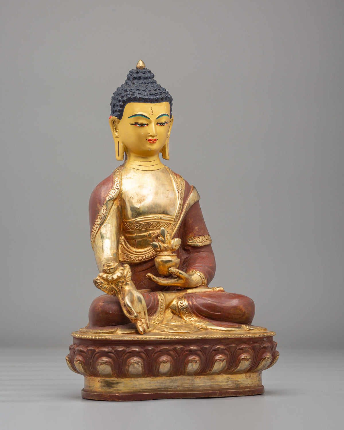 Bhaisajyaguru Buddhist Statue | Traditional Spiritual Home Decor