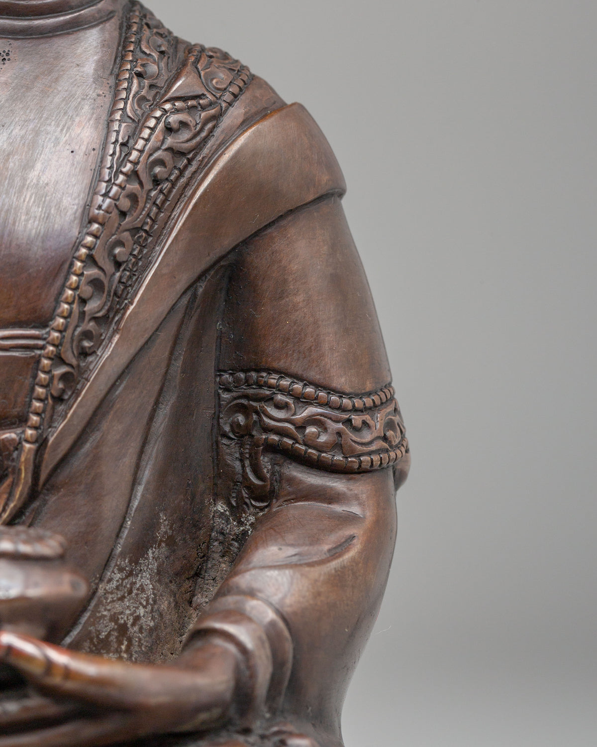 Handmade Altar Amitabha Buddha Statue | Himalayan Artwork