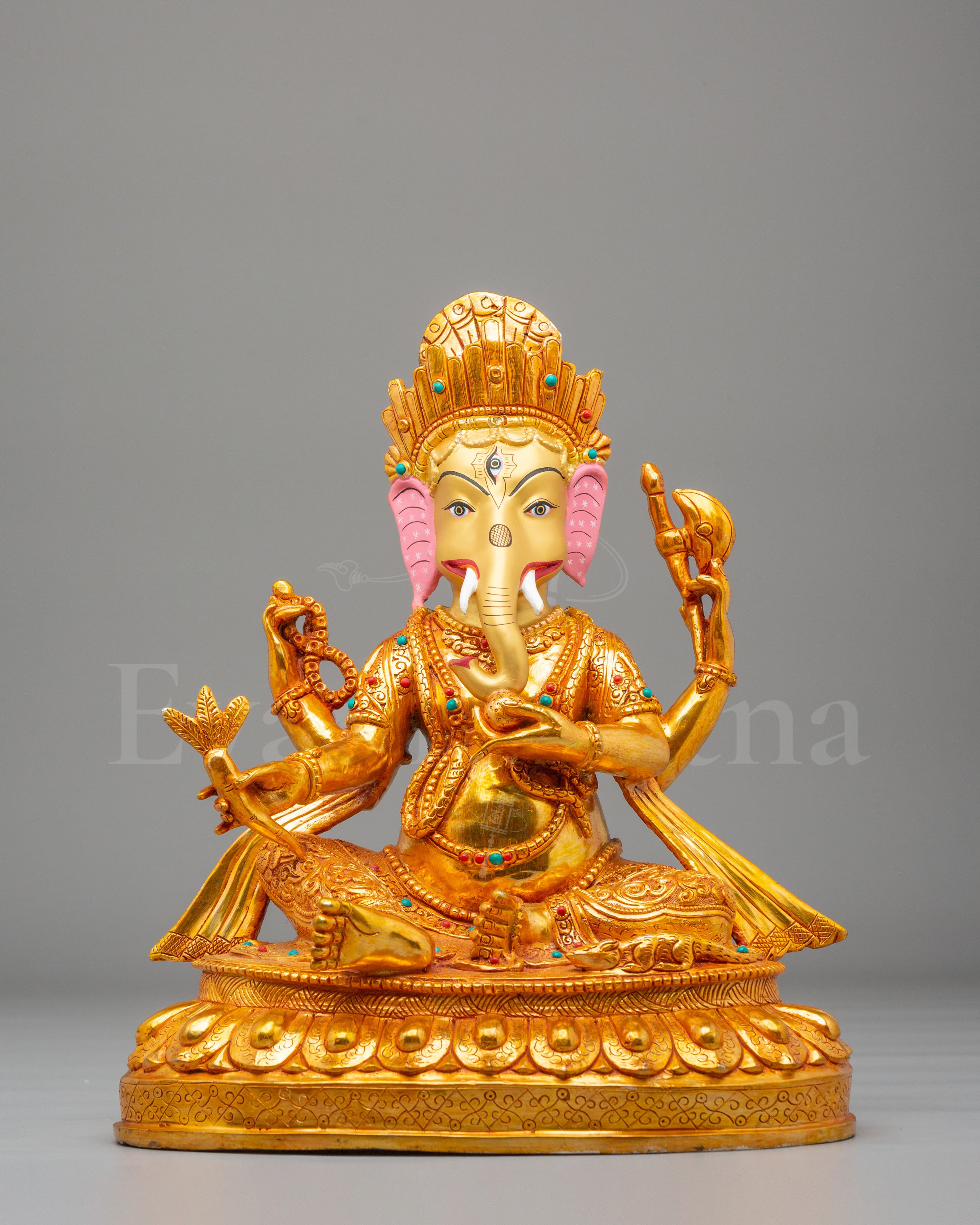 Traditional Ganesha Hindu Statue 