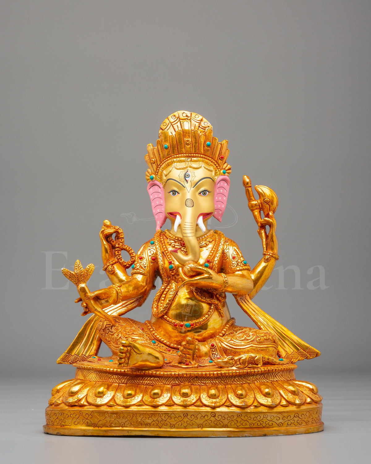 Traditional Ganesha Hindu Statue 
