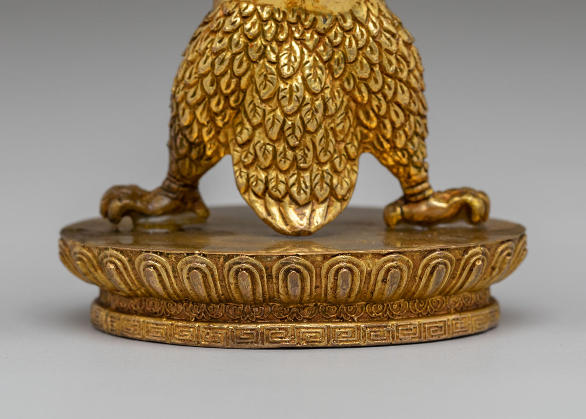 Buddhist Shrine Garuda Statue | Decorative Spiritual Protector