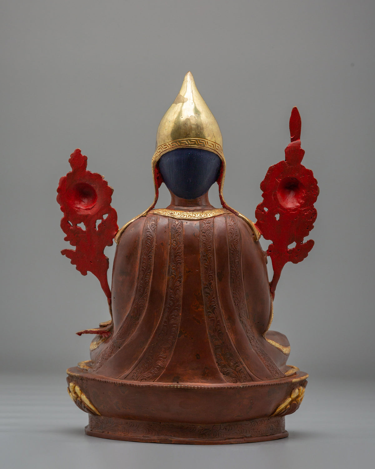 Tsongkhapa Buddhist Sculpture Set | Gelug Buddhist Masters