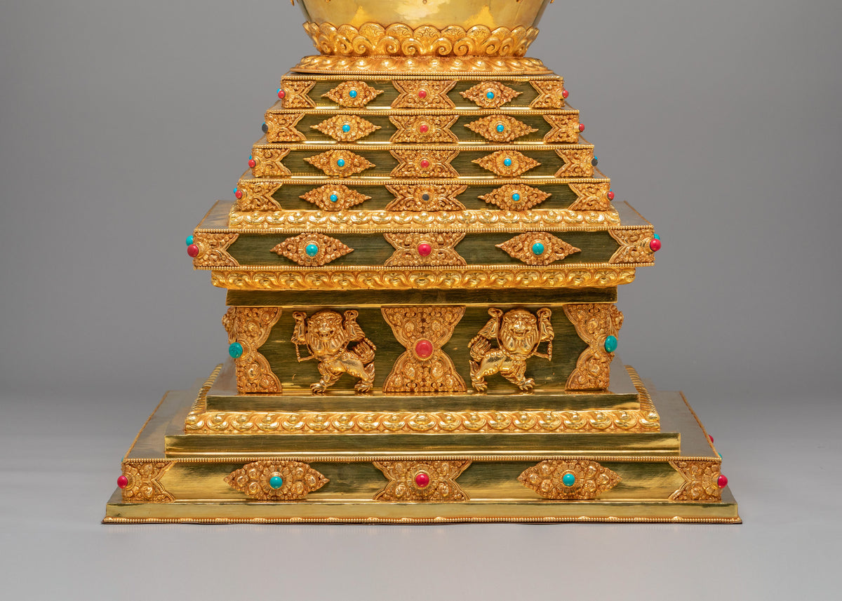 Exclusive Himalayan Enlightenment Stupa | Spiritual Home Decor