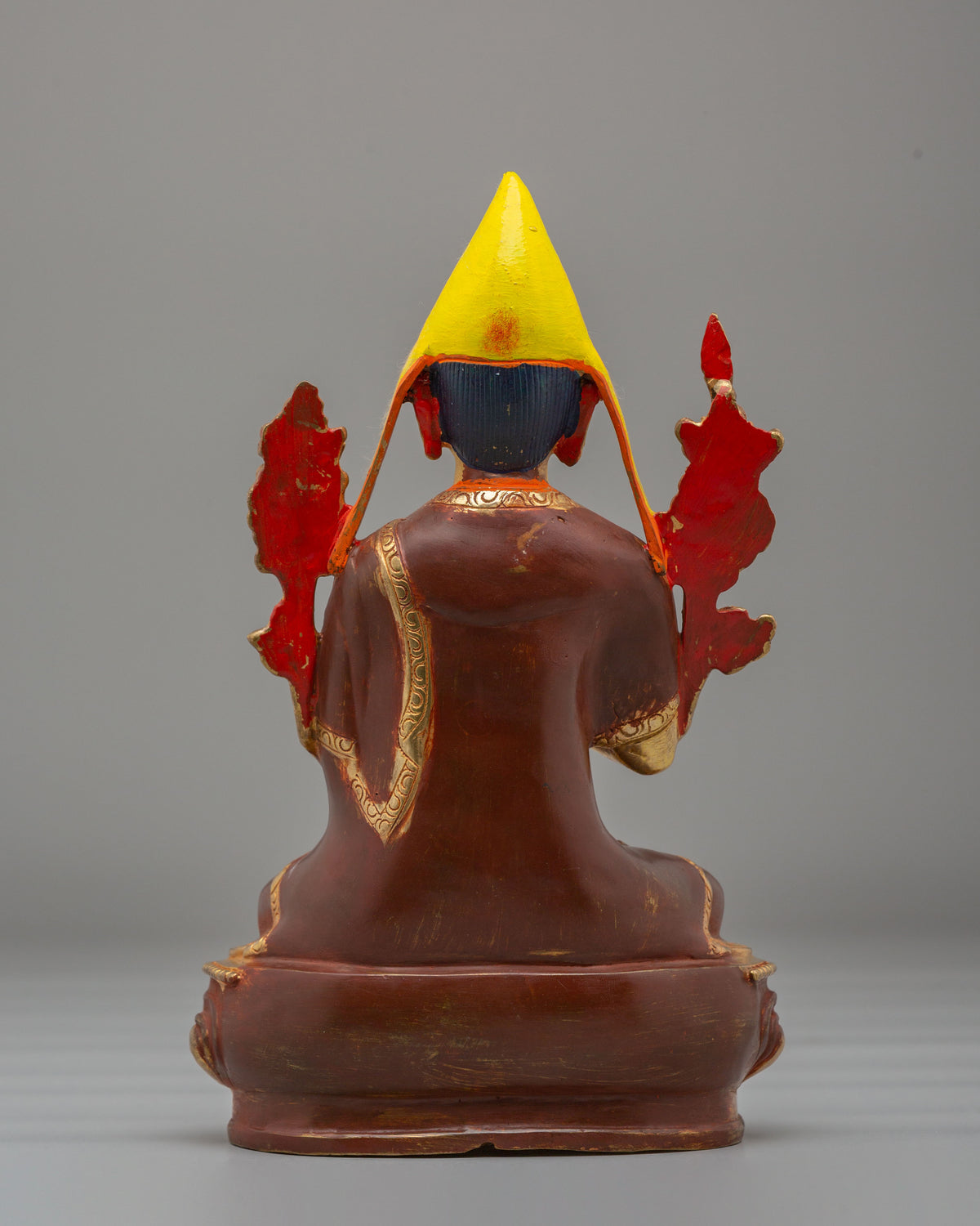 Lama Je Tsongkhapa Sculpture | Himalayan Tibetan Artwork