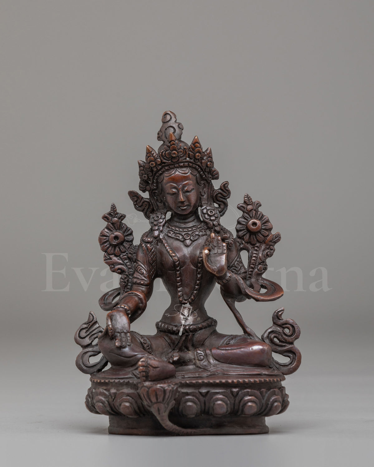 Green Tara Buddhist Sculpture 