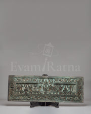 Carved Deity with Display Stand 