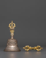 Tibetan Sacred Vajra and Bell Set