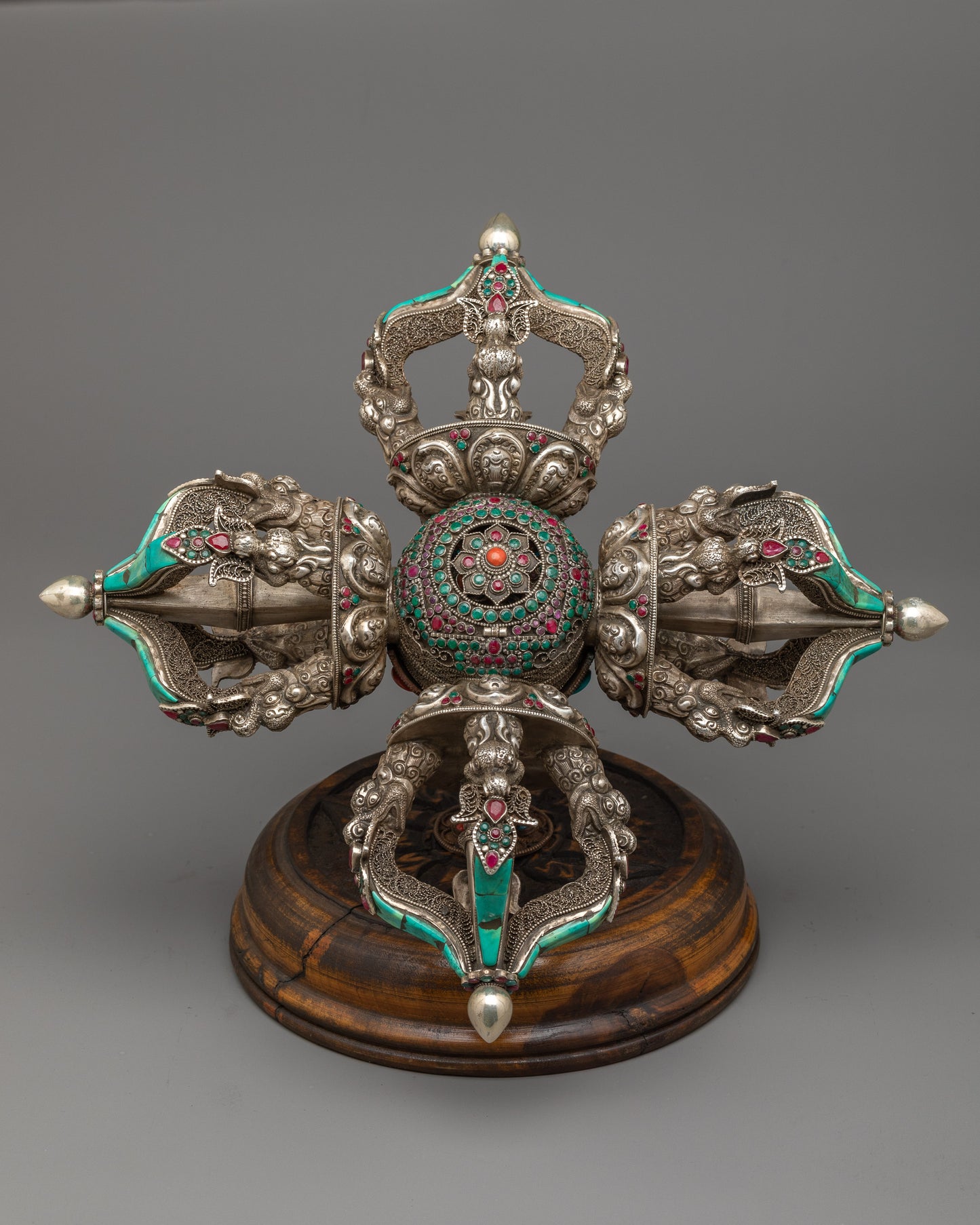 Double Vajra with Stand