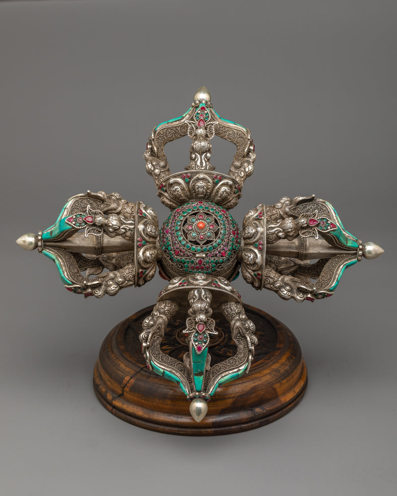 Double Vajra with Stand