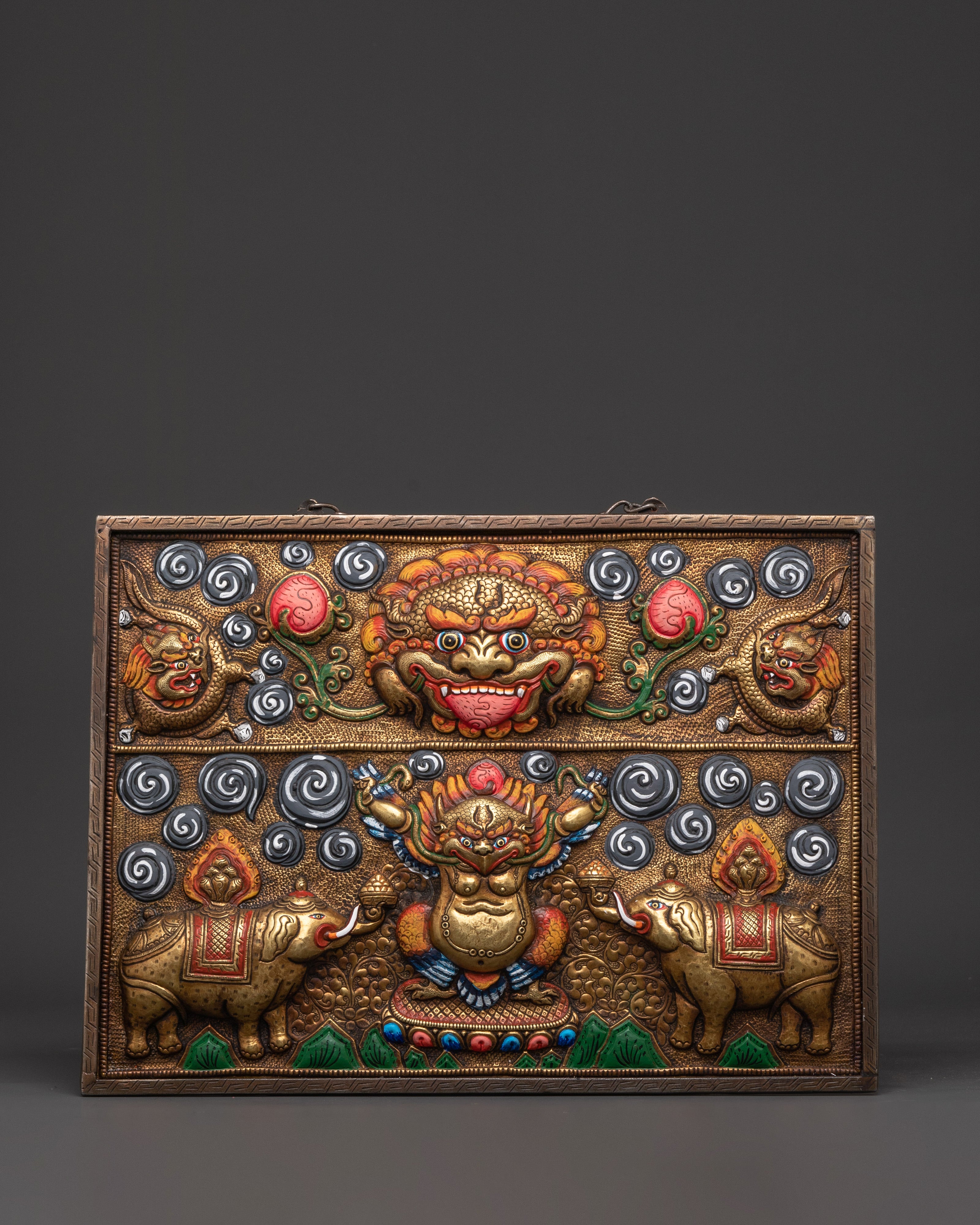 Brass Wall Hanging Art