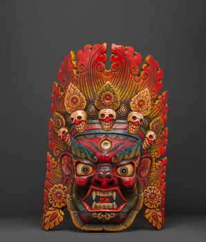 Ritual Fierce Deity Wall Hanging
